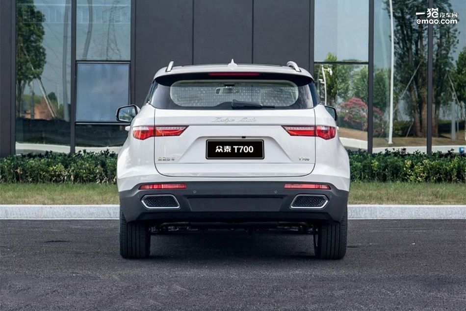 众泰T700 8AT车型上市 售价12.58-15.58万