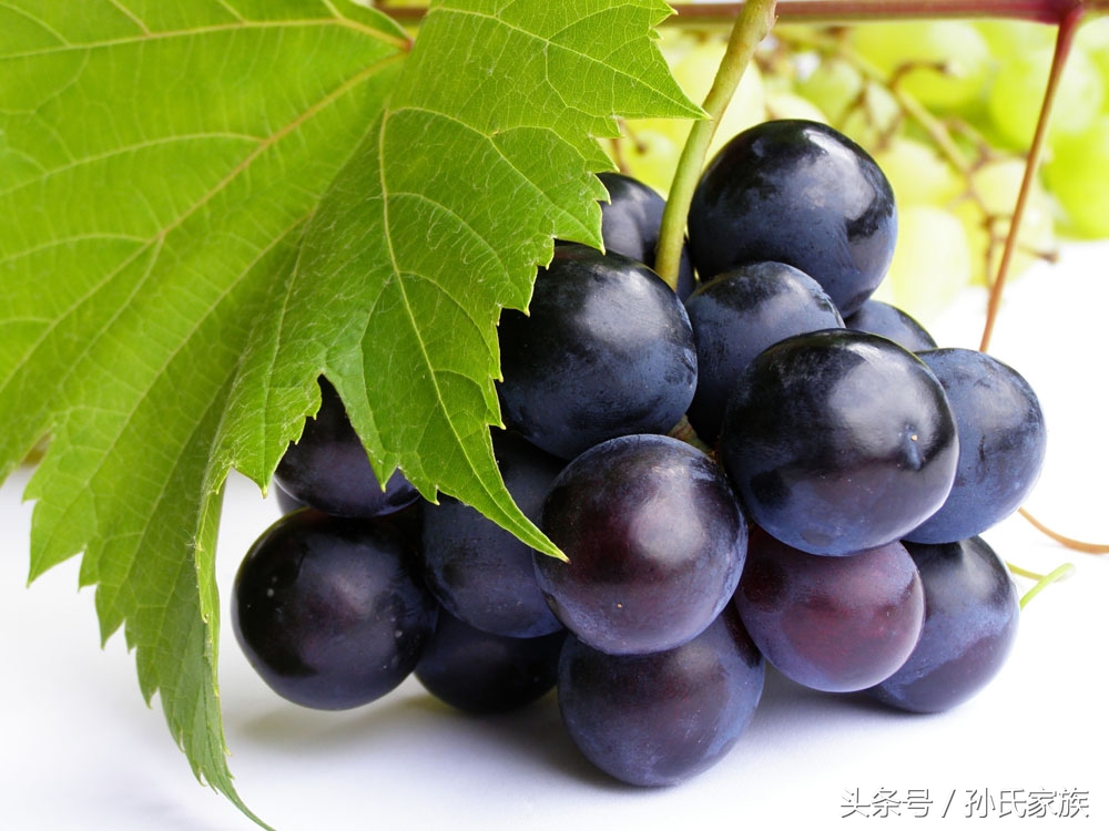 水果知识——葡萄（功效和作用）