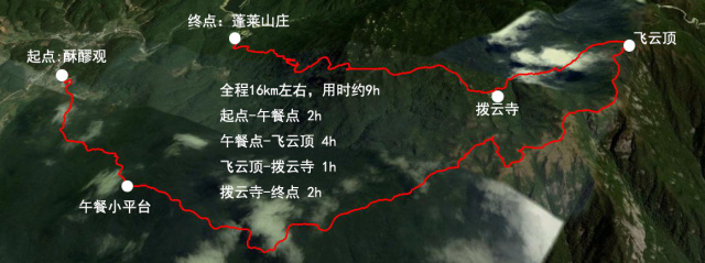 穿越博罗四方山 登罗浮山余脉