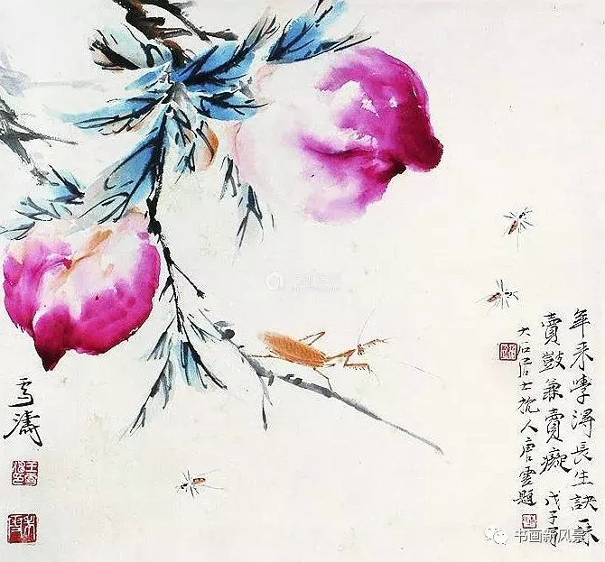 这十九位名家画的寿桃，精彩纷呈！