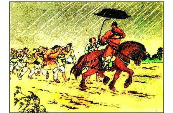 每日成语：“揭竿而起”，中国历史上第一次农民起义