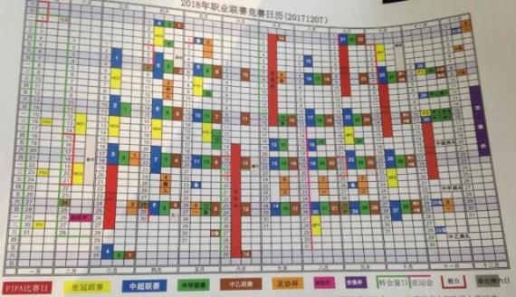 中超足球什么时候进入世界杯(2018中超赛历公布：3月2日开幕 世界杯间歇58天)