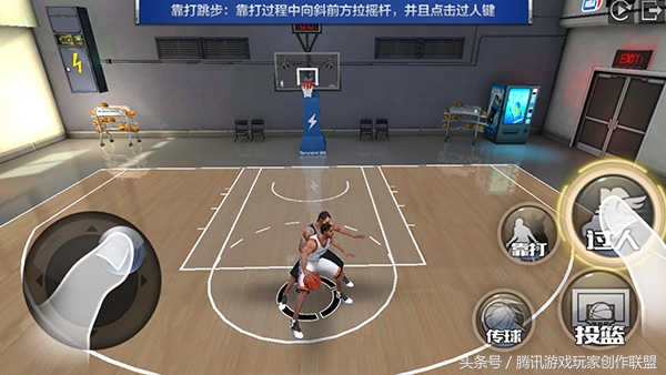 最强nba哪些有梦幻舞(最强NBA球员门罗 简单粗暴统治篮下)