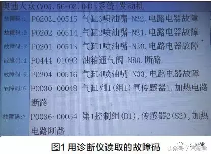 上海大众桑塔纳志俊维修案例分析