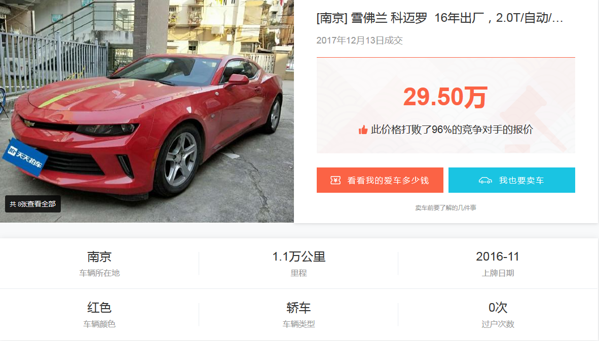 50多万的奥迪TT开一年贬值13万，路人表示土豪的世界我不懂！