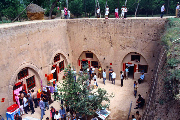 咸阳地区的居住风俗-房屋（窑洞）样式