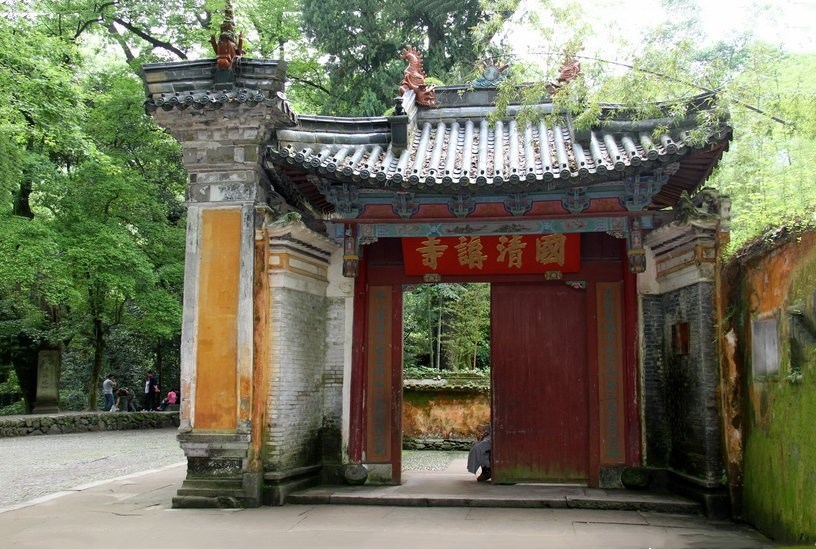 浙江国清寺图片