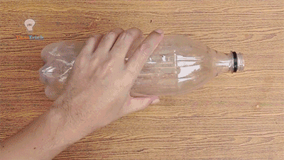 1个塑料瓶自制加湿器，放在卧室客厅，养花不怕干燥了！