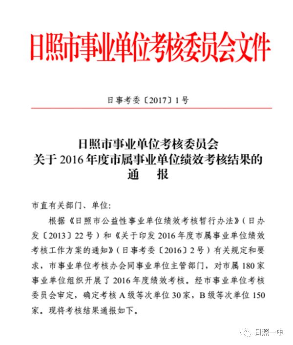 日照一中2017年度十大新闻，高考本科过线率96%，8人考入清北