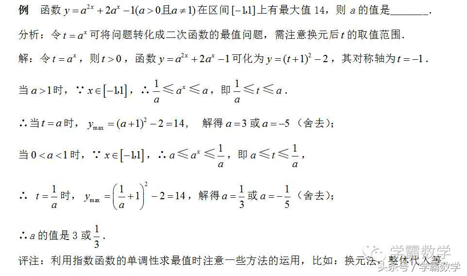 指數函數運算法則指數函數的知識點歸納總結