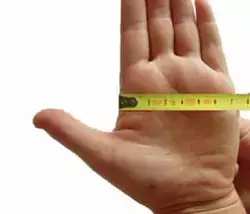 手腕围度对照表标准