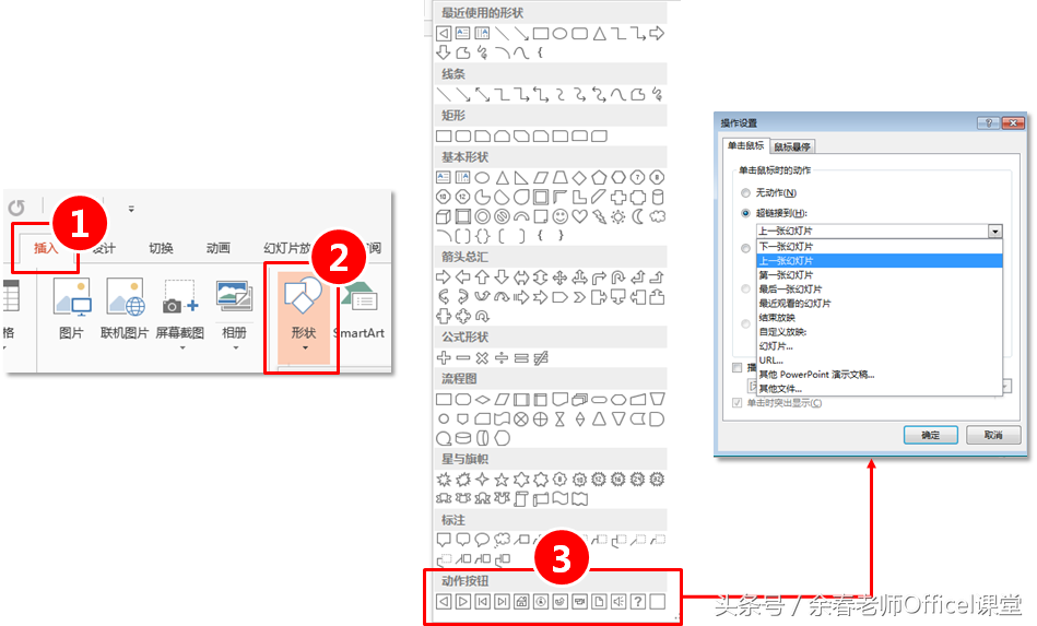 PowerPoint实操技巧-6：超级链接与动作按钮