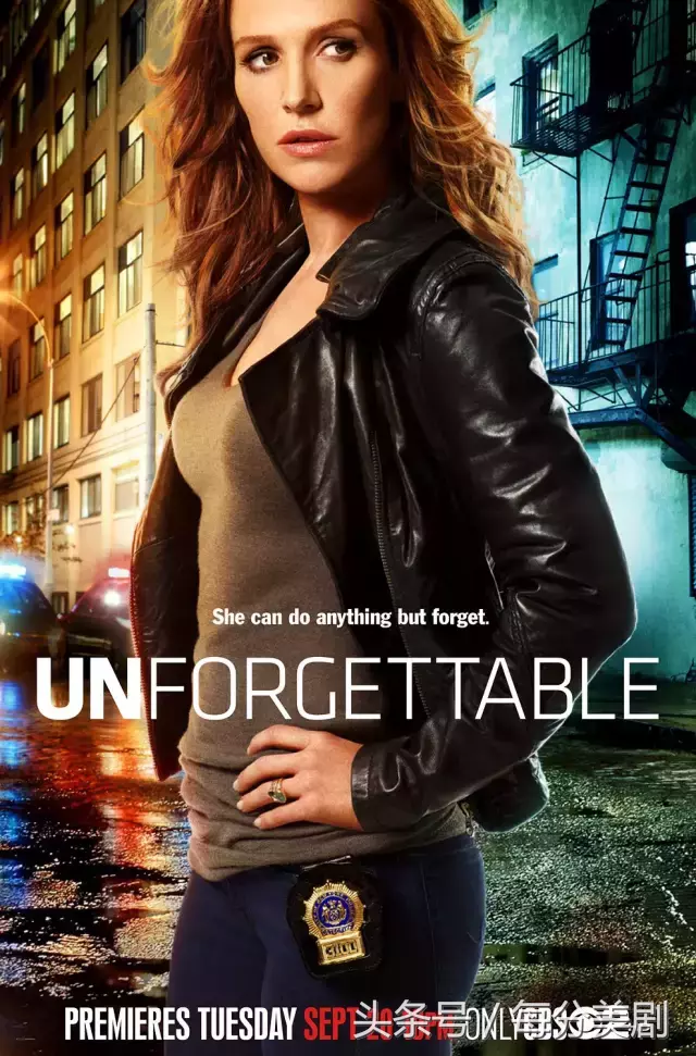美国电视剧《记忆神探》的独特侦探剧女主角真的很美。