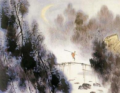 温庭筠唯美唐诗《商山早行》赏析，美到心碎的古诗词文学