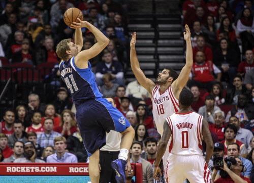 nba哪些球员投篮弧度高(高射炮！这些球星的投篮弧度这么高，让人如何封盖！)