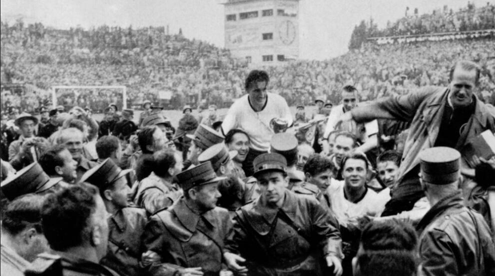 1954瑞士世界杯百度(史话世界杯：1954年瑞士世界杯的“伯尔尼奇迹”)