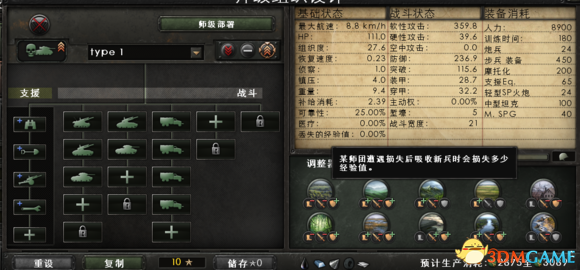 钢铁雄心4 陆战机制解析 师级属性作用及战斗分析