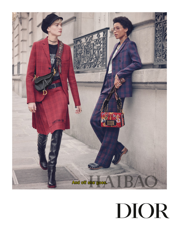 迪奥 (Dior) 二零一八秋冬成衣系列广告大片：传递自由不羁、志向相投和引以为豪的女性魅力