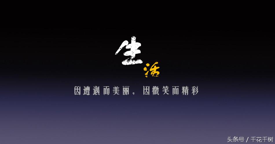 生活，犹如烧菜；而人生，就是厨房