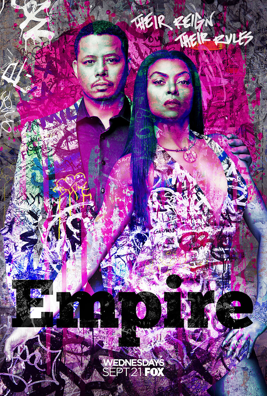 《嘻哈帝国》发表了第三季的海报。王和后者也不能不少。