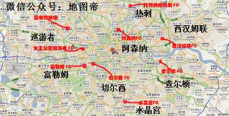 英超联赛全名叫什么名字(英超球队一大堆，你知道他们都在哪个城市吗？)