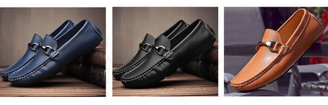 男士豆豆鞋，也叫“开车鞋”，上脚轻盈舒适，帅气又有型