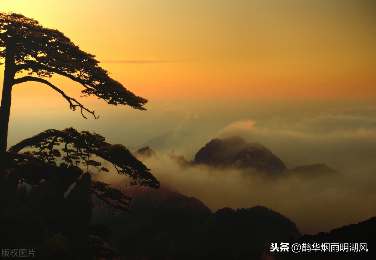 黄山归来不看岳，黄山五绝，名不虚传