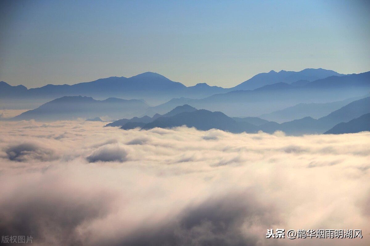 黄山归来不看岳，黄山五绝，名不虚传