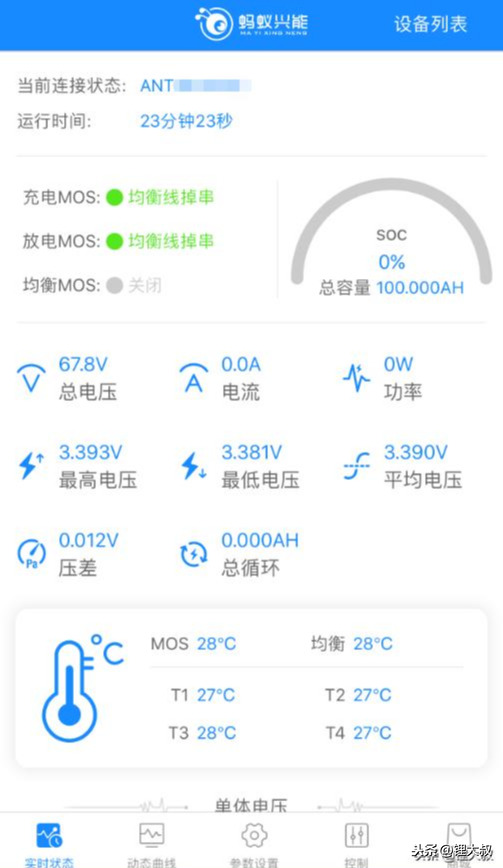 蚂蚁BMS，搭载72V45Ah锂电池组，简易测评，体验感受一般