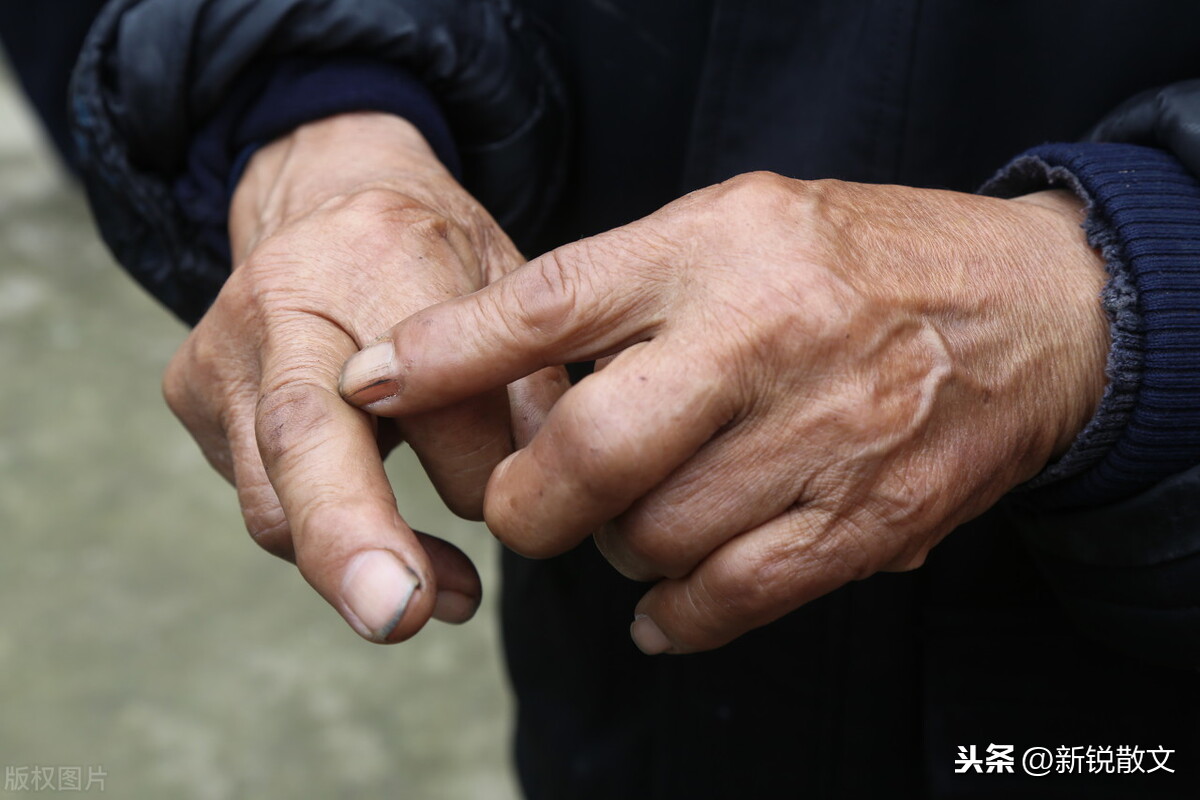 我的右手中指，指甲和肉之间几乎是空的，我梦见它成了最小的菜地