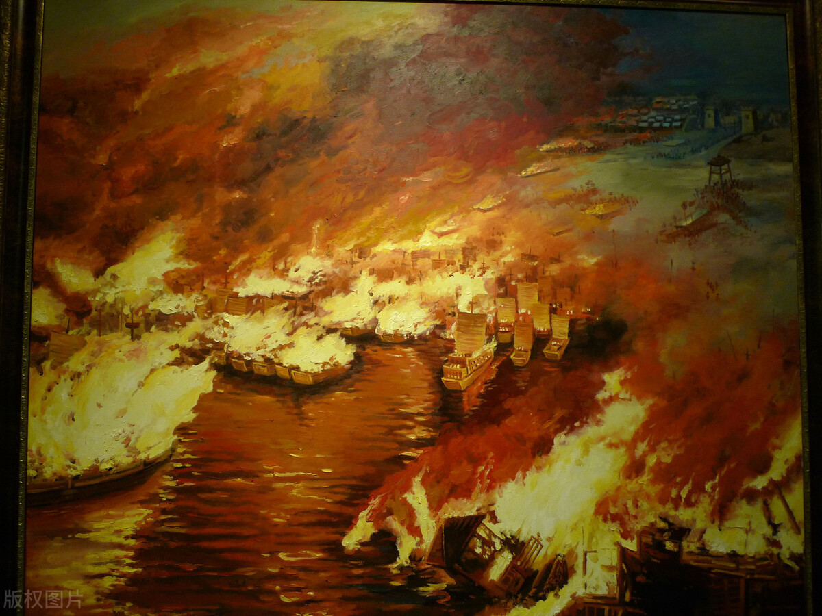 火烧赤壁《三国演义》的作者,利用十月小阳春,气温回暖,北半球地表