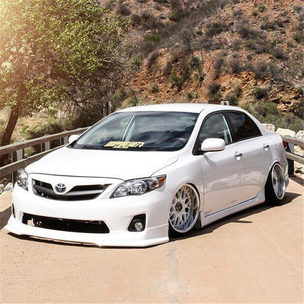 与时尚同步 丰田卡罗拉气动避震改装效果展示