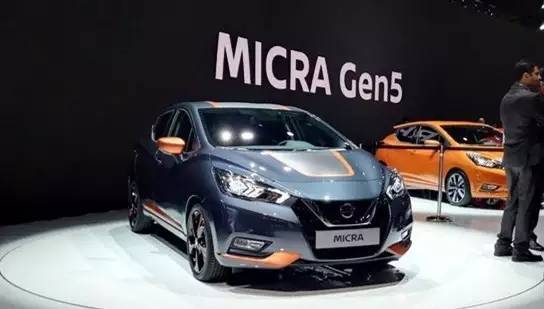新车发布日产汽车携新一代产品——第五代micra亮相巴黎车展