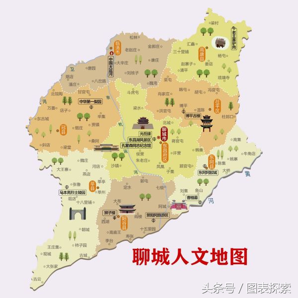 山东聊城拥有3所大学院校两本一专，江北水城未来可期！