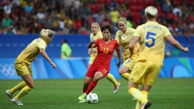 中国女足0:0平瑞典，小组第二出线