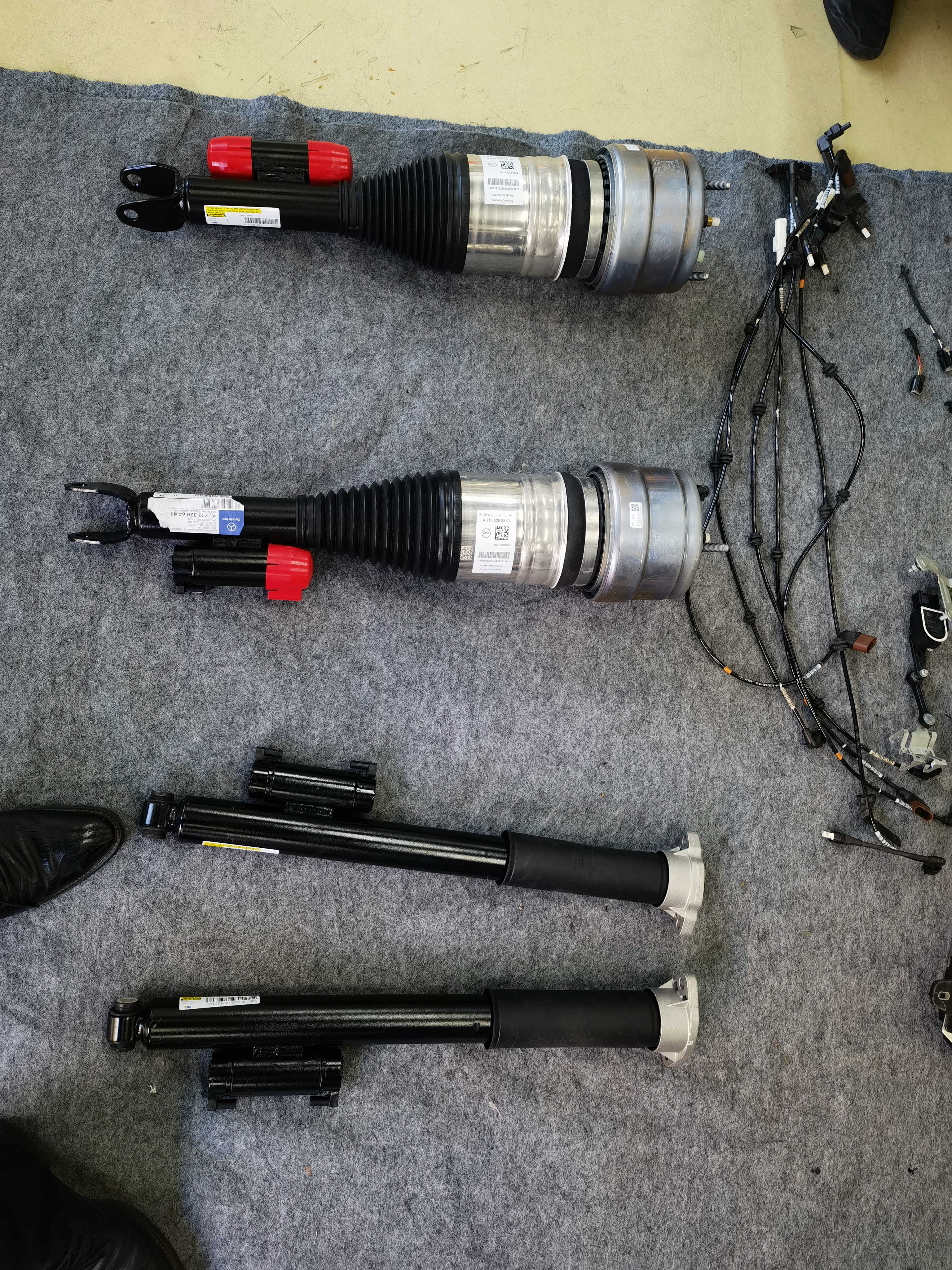 21款奔驰E级改装空气悬挂及体验