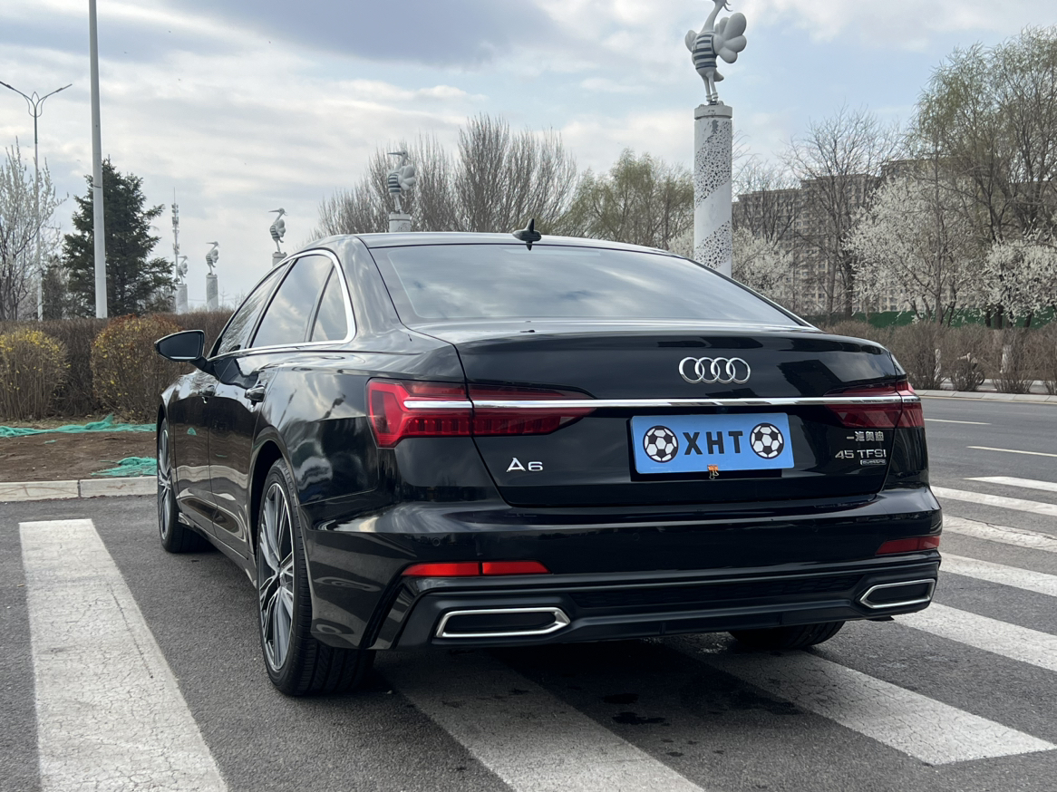 2020款奥迪A6L，7.9秒破百，19.58万圆你"西装暴徒"梦！