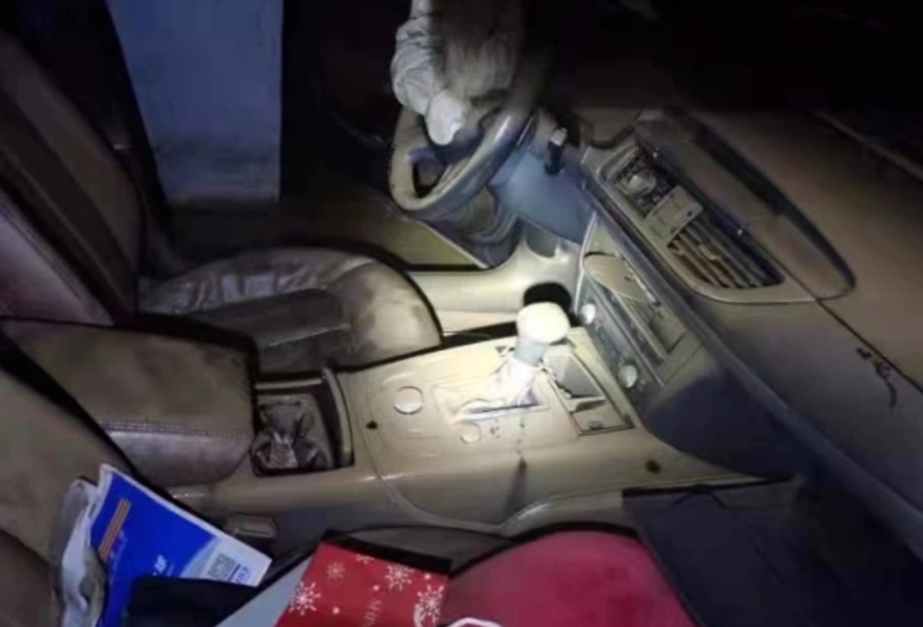 开修理厂的就是豪横，男子3万买15款奥迪A6L，郑州水淹车市场提车