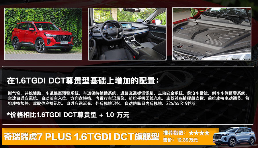 奇瑞瑞虎7 PLUS上市售8.69万起，全系9款车型选哪款更划算？