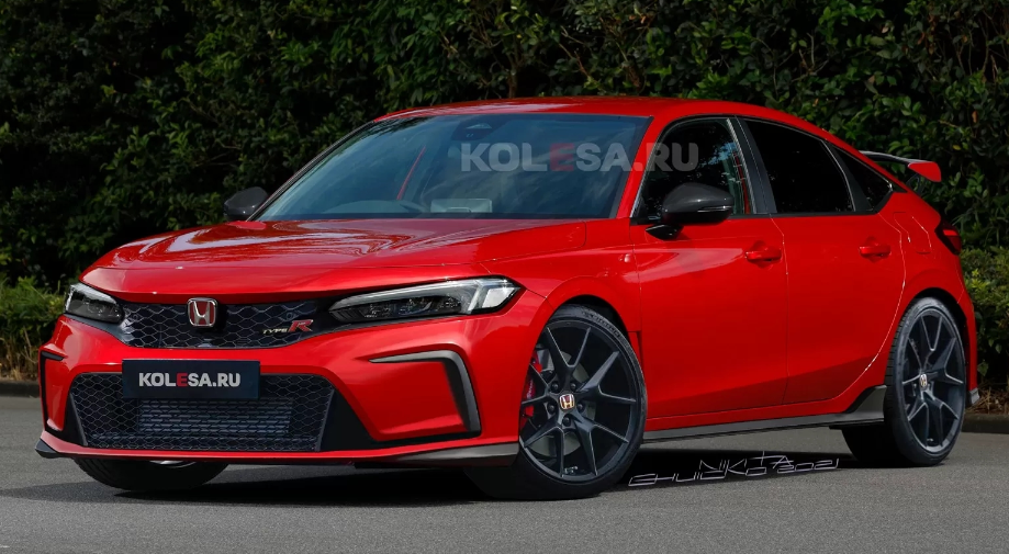 全新思域Type-R效果图曝出,激进套件无愧思域王称号