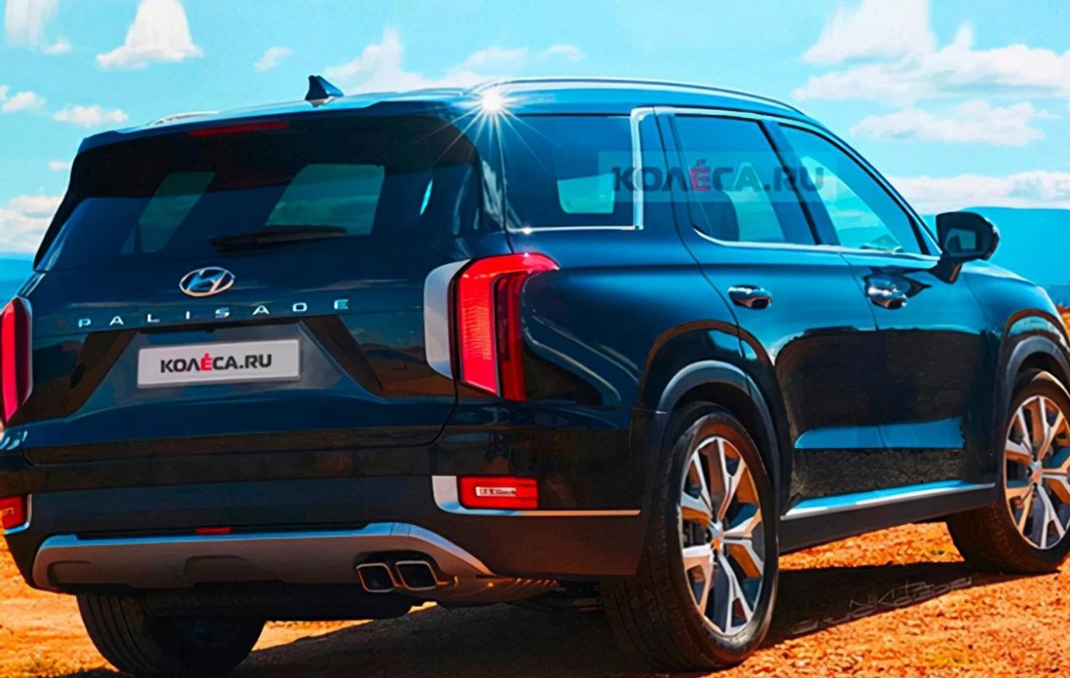 现代新款帕里斯帝渲染图曝光,造型霸气硬朗,预计明年正式亮相