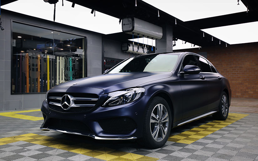 奔驰c200钙蓝色(奔驰c200l) - 四帝国车市