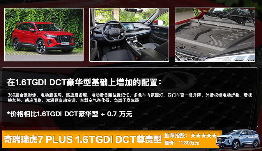 奇瑞瑞虎7 PLUS上市售8.69万起，全系9款车型选哪款更划算？