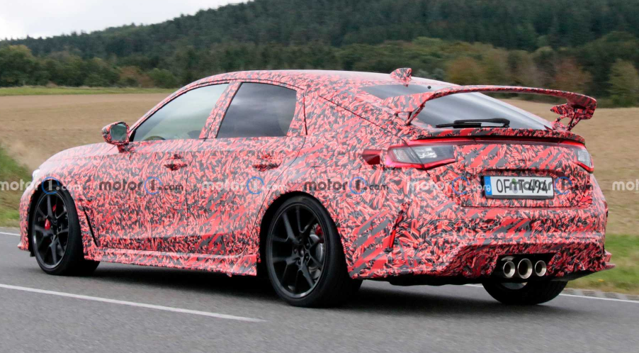 全新思域Type-R效果图曝出,激进套件无愧思域王称号