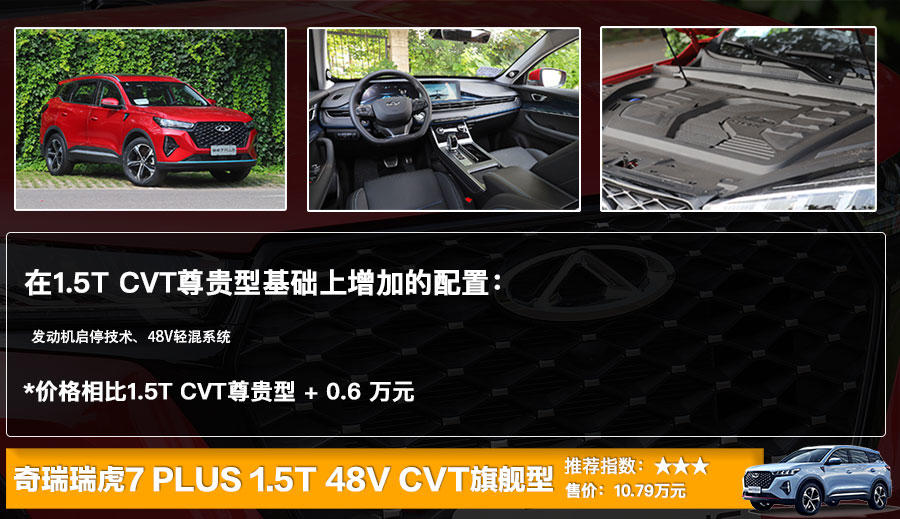 奇瑞瑞虎7 PLUS上市售8.69万起，全系9款车型选哪款更划算？