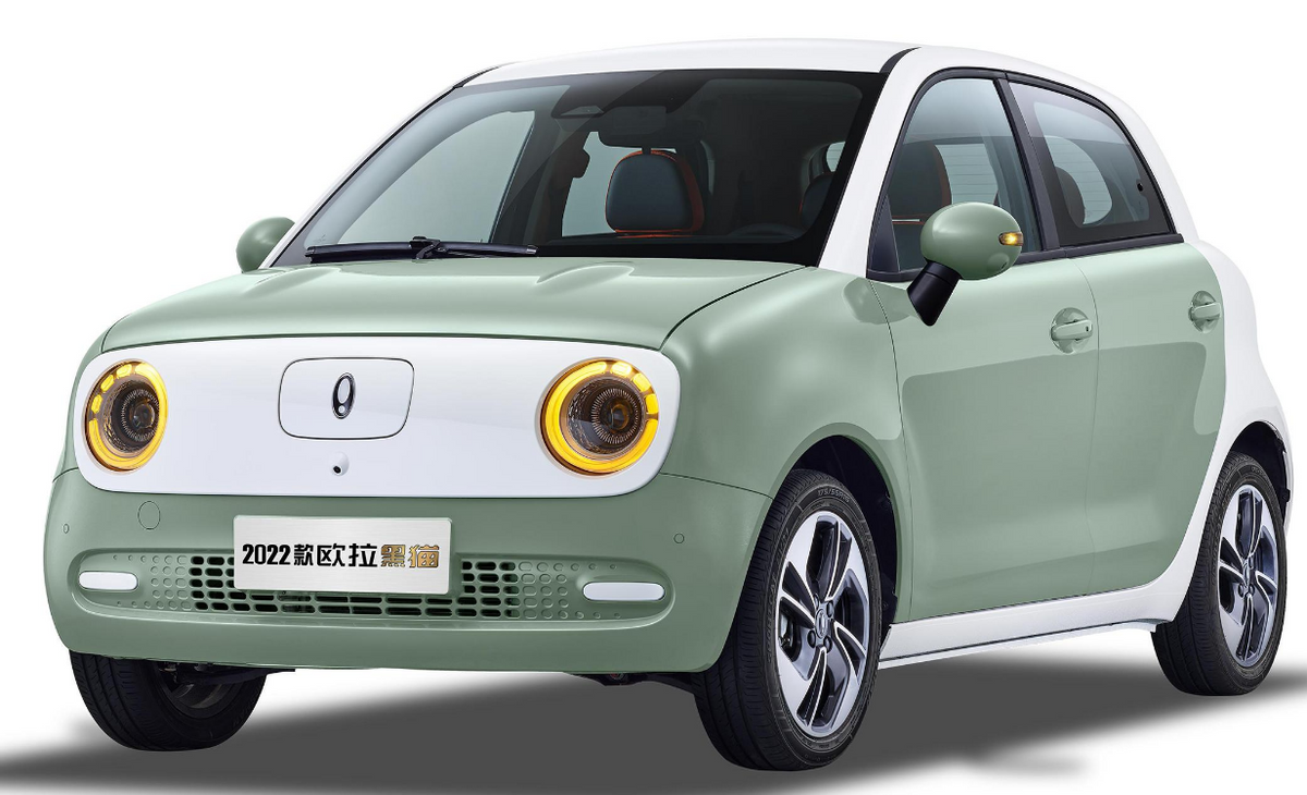 适合年轻人的国产微型车,欧拉黑猫外观讨巧,动力足够城市代步