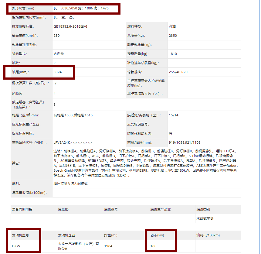奥迪A6L中期改款，新增运动化外观，45TFSI马力增加到245匹