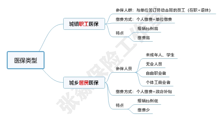 张淼保险工作室：社保医保详解+北京市医保报销比例与内容