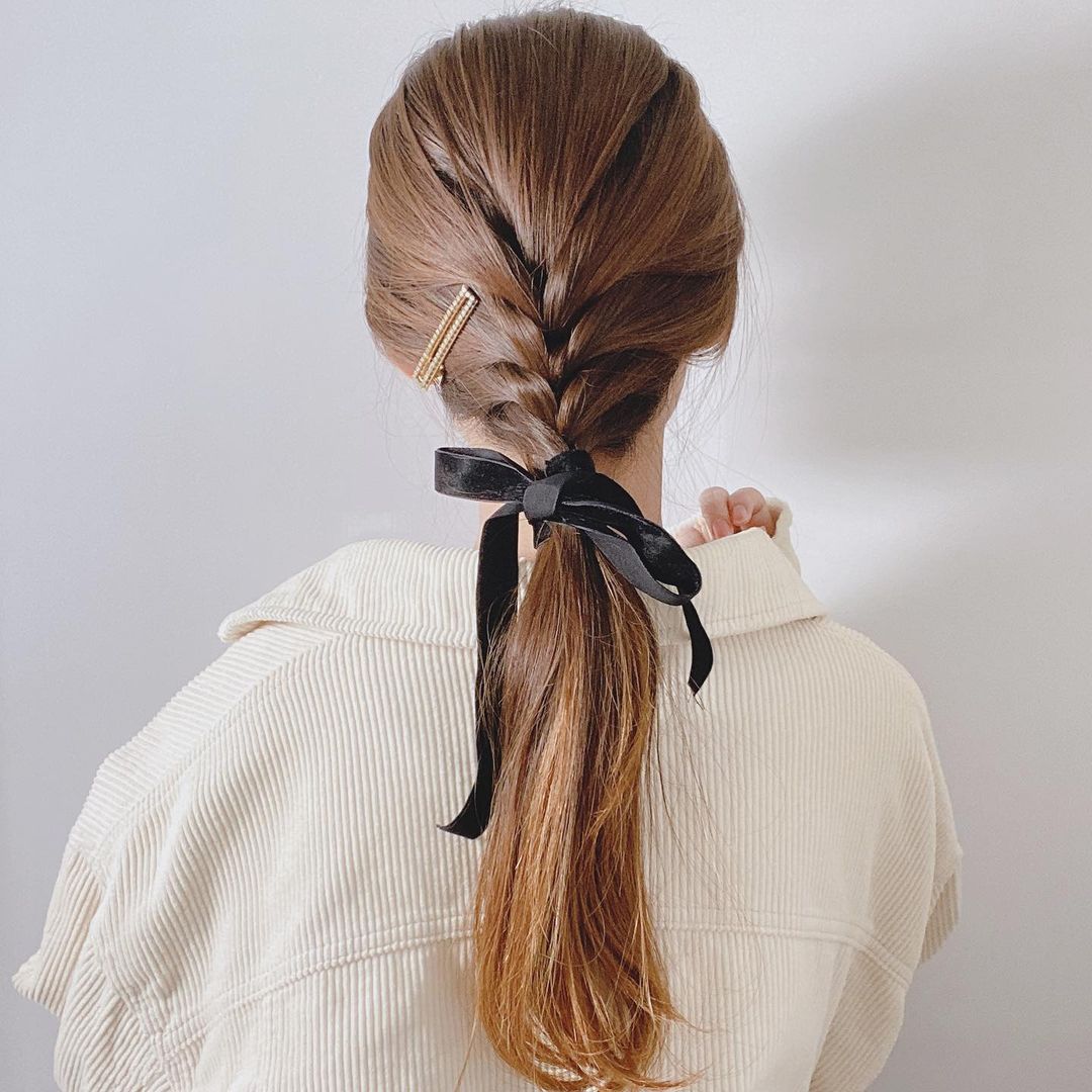 「2021造型」5个简单特别的马尾编发造型!减龄,显瘦,气质up