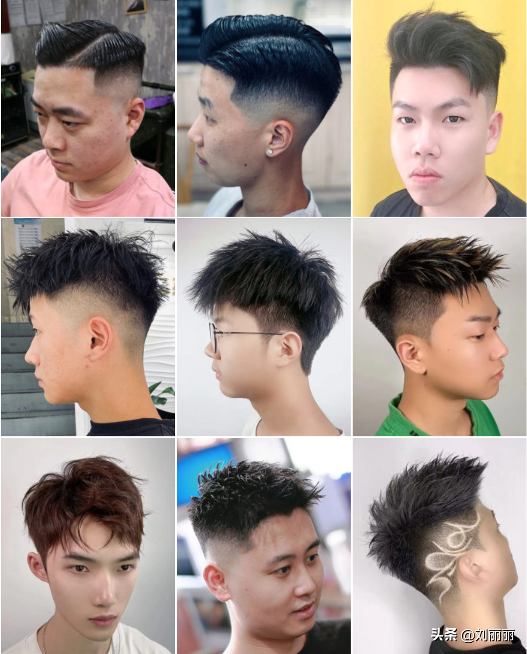 男发想要更多造型，头顶别剪太短，100多款时尚发型供你参考